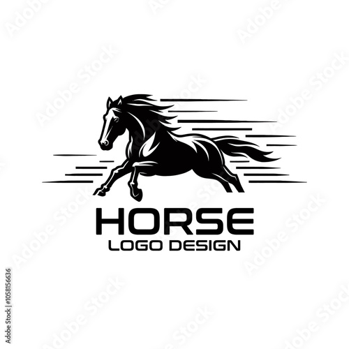 Horse Vector Logo Design