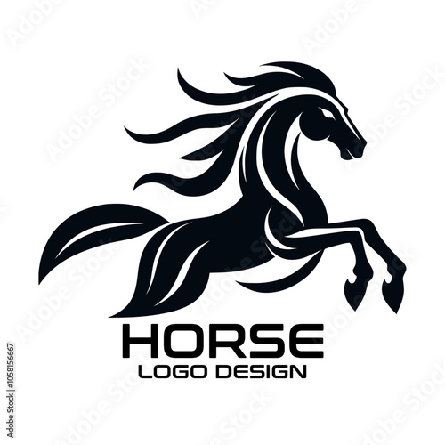 Horse Vector Logo Design