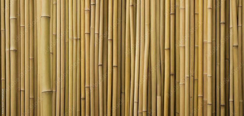 Smooth bamboo texture with vertical fibers and natural warmth, in soft beige and golden hues Smooth bamboo texture with vertical fibers and natural warmth, in soft beige and golden hues