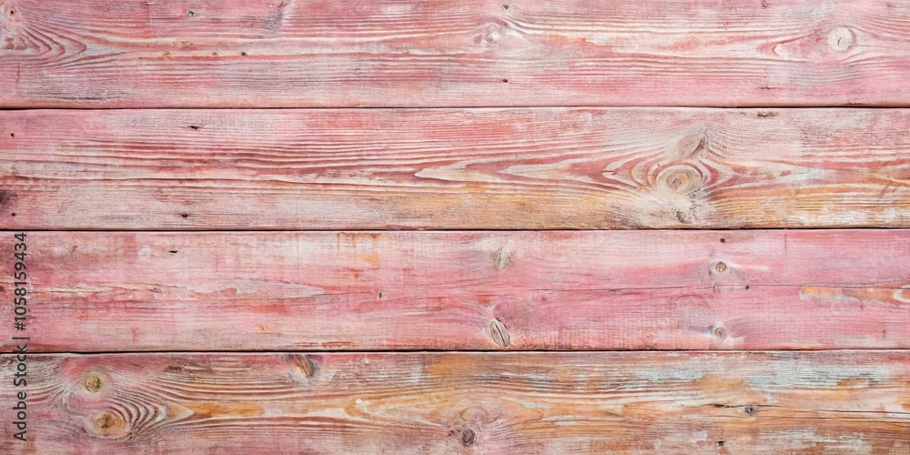 A weathered wooden plank background with a pink and red color scheme, showcasing the natural beauty of aged wood. A weathered wooden plank background with a pink and red color scheme, showcasing the natural beauty of aged wood.
