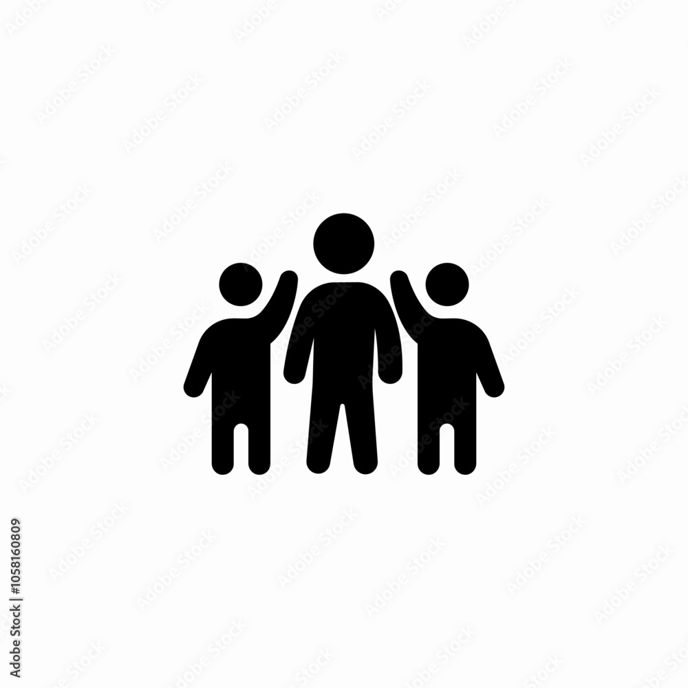 team group vote icon sign vector team group vote icon sign vector
