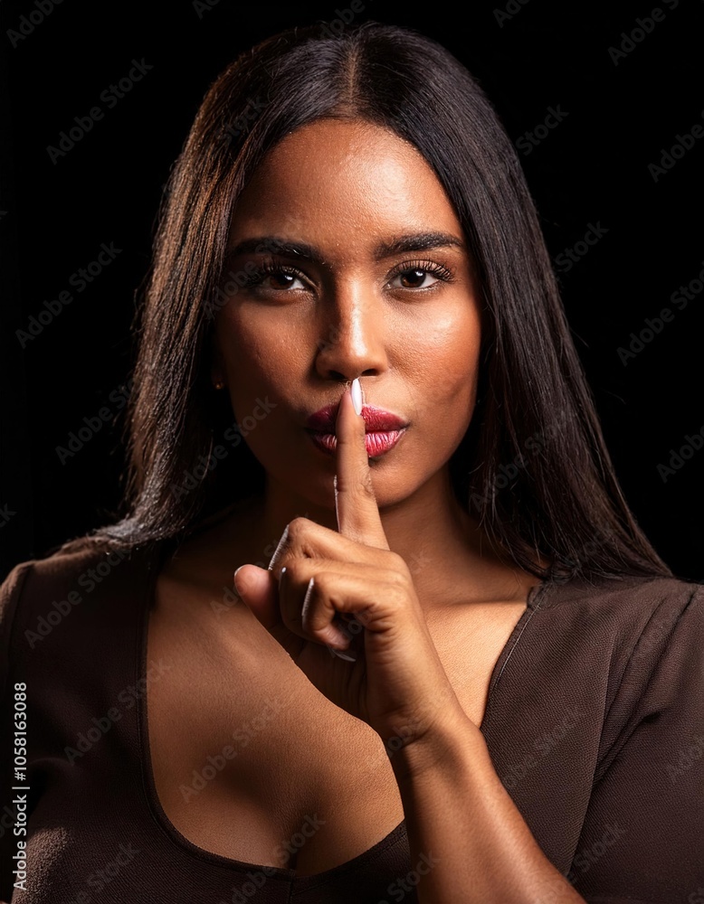 Silence Speaks Volumes: Portrait of a Woman