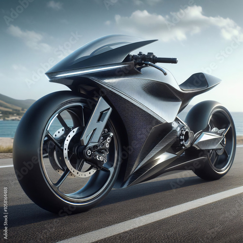 Carbon Motorcycle #01 photo