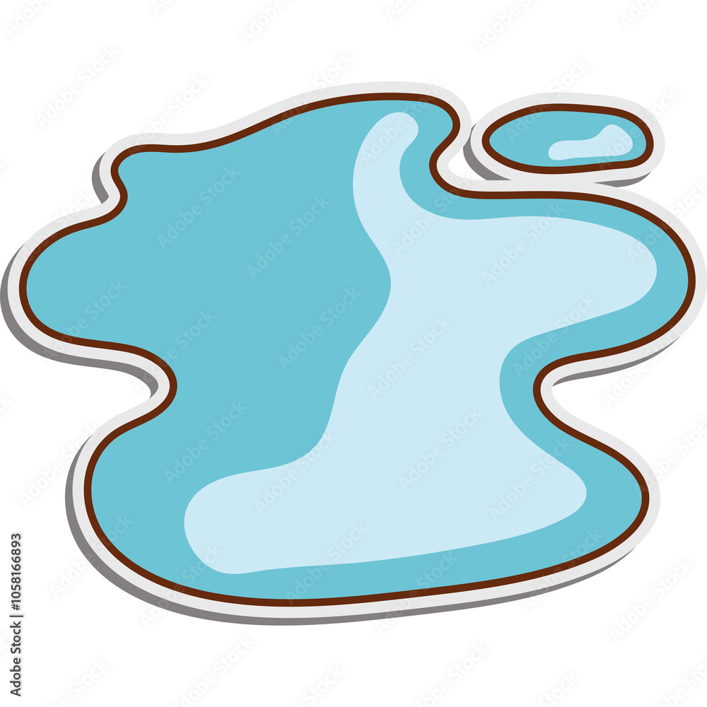 Puddle Sticker Puddle Sticker