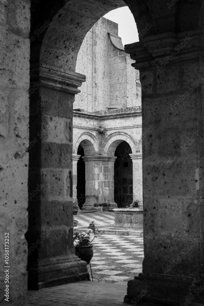 historic architecture in the city center