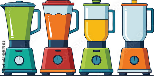 velcro blender vector on white background