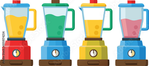 velcro blender vector on white background