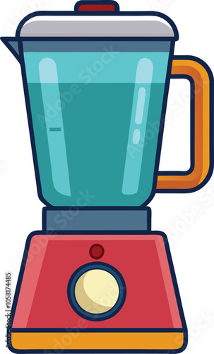 velcro blender vector on white background