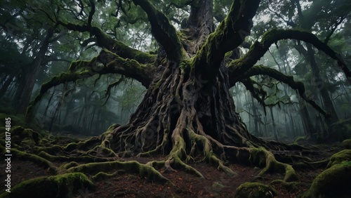 trees in the forest