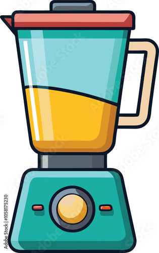 velcro blender vector on white background