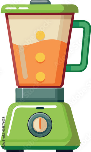 velcro blender vector on white background