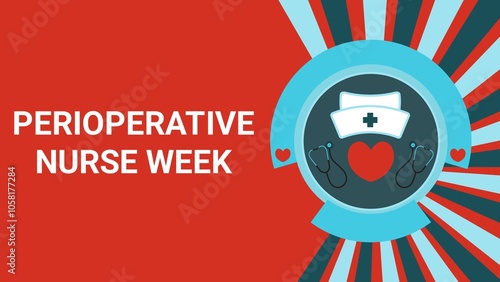 PERIOPERATIVE NURSE WEEK  web banner design illustration  photo