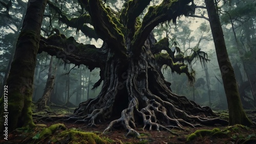tree in the forest