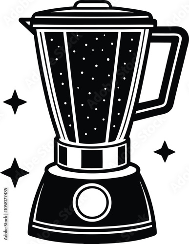 velcro blender vector on white background