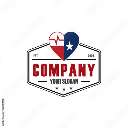 cardiovascular logo , medical care logo