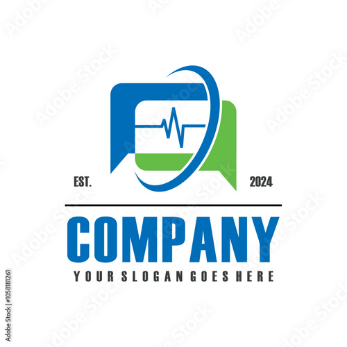 medical communication logo , pharmacy logo