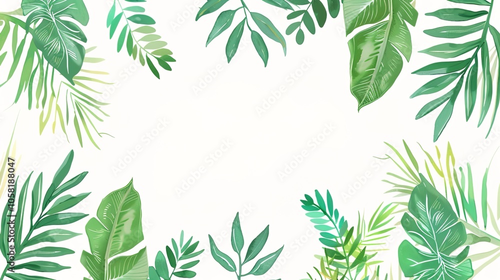 White background with green plant accents creates a fresh and inviting aesthetic. A harmonious blend of purity and nature, perfect for design projects and creative endeavors. White background with green plant accents creates a fresh and inviting aesthetic. A harmonious blend of purity and nature, perfect for design projects and creative endeavors.