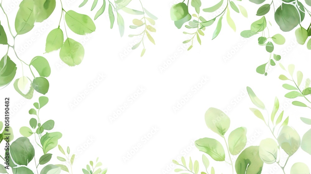 White background with green plant accents creates a fresh and inviting aesthetic. A harmonious blend of purity and nature, perfect for design projects and creative endeavors. White background with green plant accents creates a fresh and inviting aesthetic. A harmonious blend of purity and nature, perfect for design projects and creative endeavors.