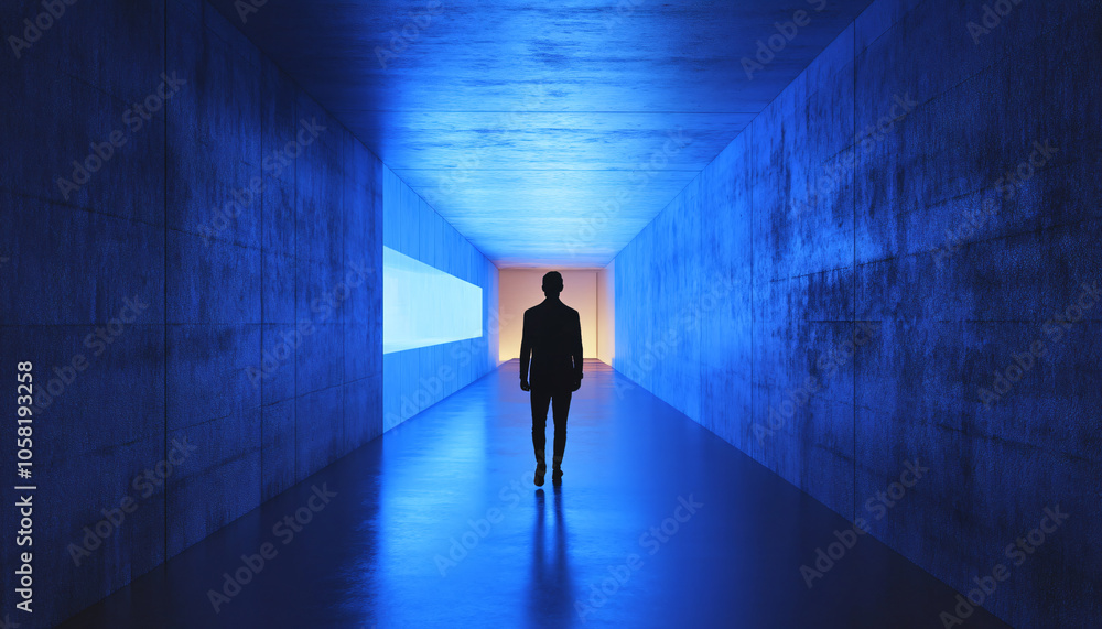 Fototapeta premium Minimalist and unique interior design in the house