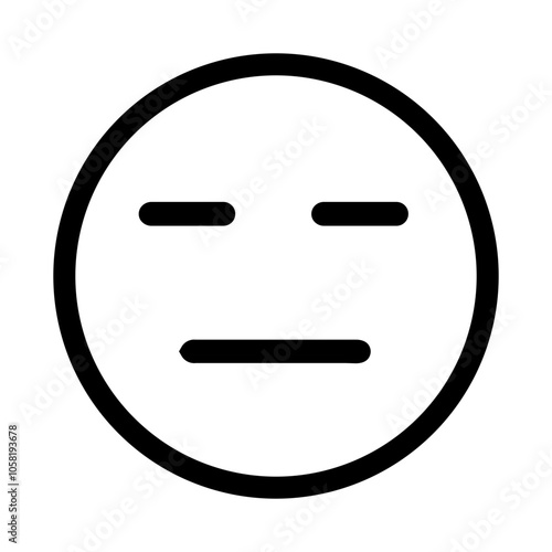 Expressionless Face icon