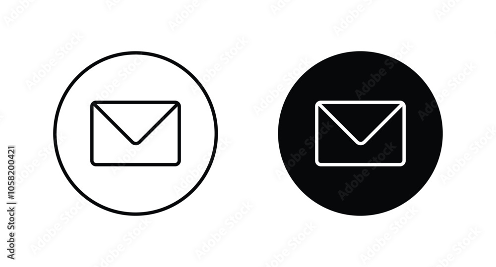 Envelope icon. Email envelope icon vector