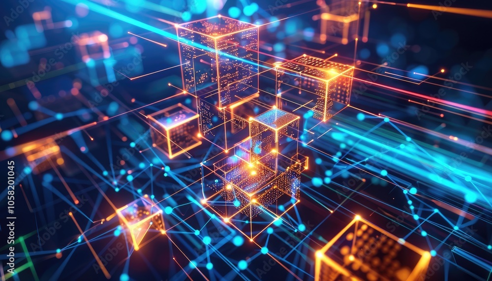 Abstract Network of Cubes Abstract Network of Cubes
