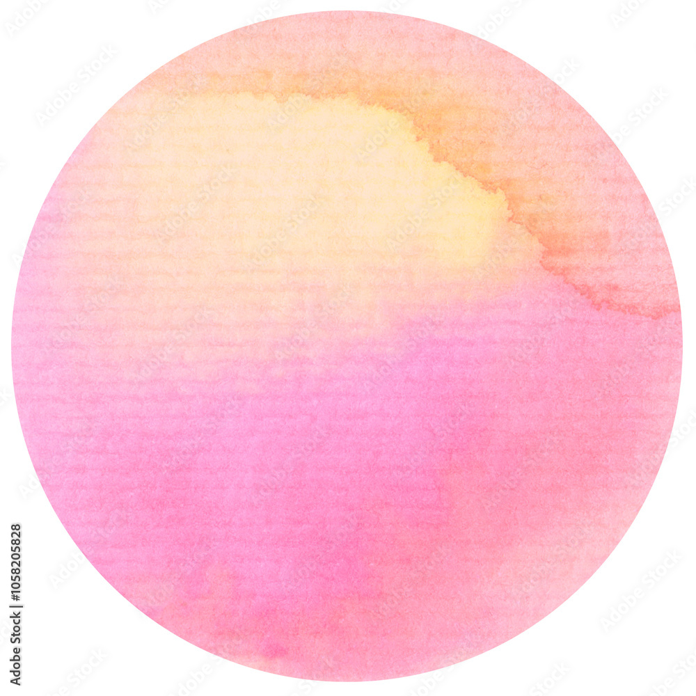 Watercolor hand painted circles texture. Watercolour circle elements for design. Watercolor hand painted circles texture. Watercolour circle elements for design.