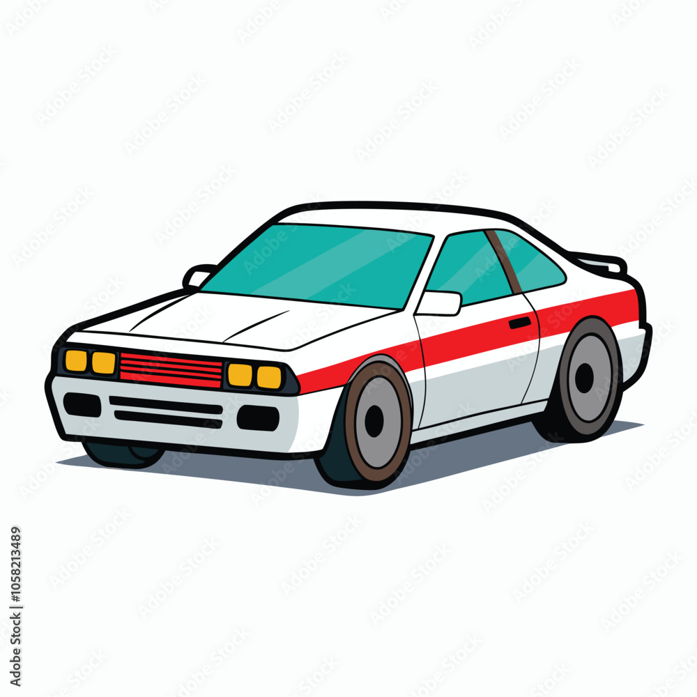 vector car design on white background vector car design on white background