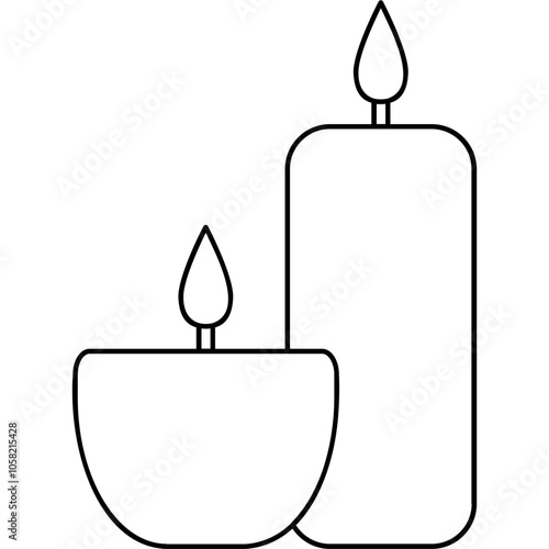 Aromatic Candle Icon