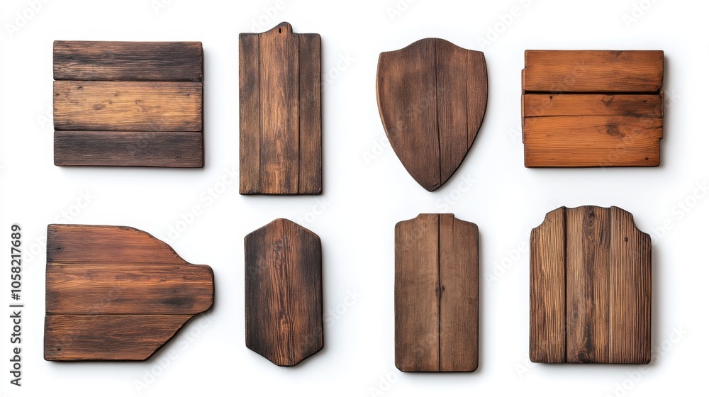 Rustic Wooden Boards: Texture and Design Rustic Wooden Boards: Texture and Design