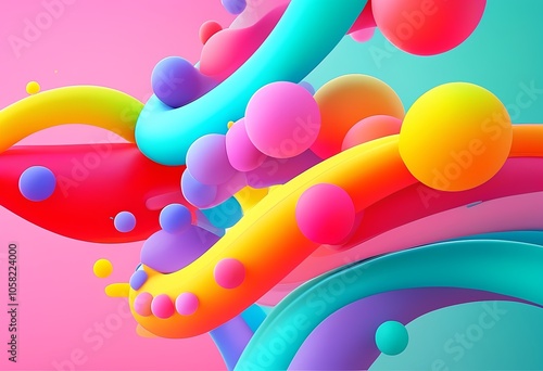 colorful dots