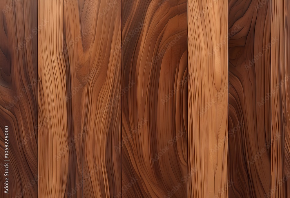 Obraz premium rich reddish-brown mahogany surface