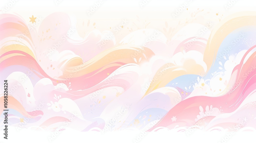 Textured background with soft pastel gradients, incorporating tactile elements like brush strokes and natural patterns. Textured background with soft pastel gradients, incorporating tactile elements like brush strokes and natural patterns.