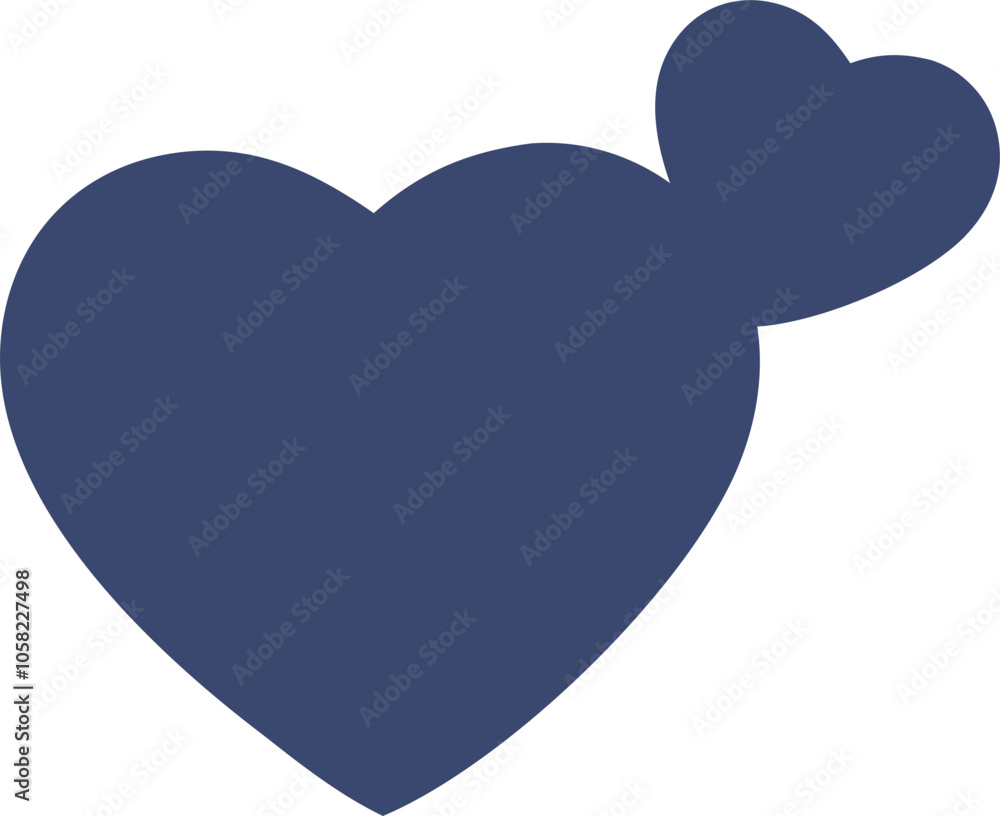 blue heart on a white background blue heart on a white background