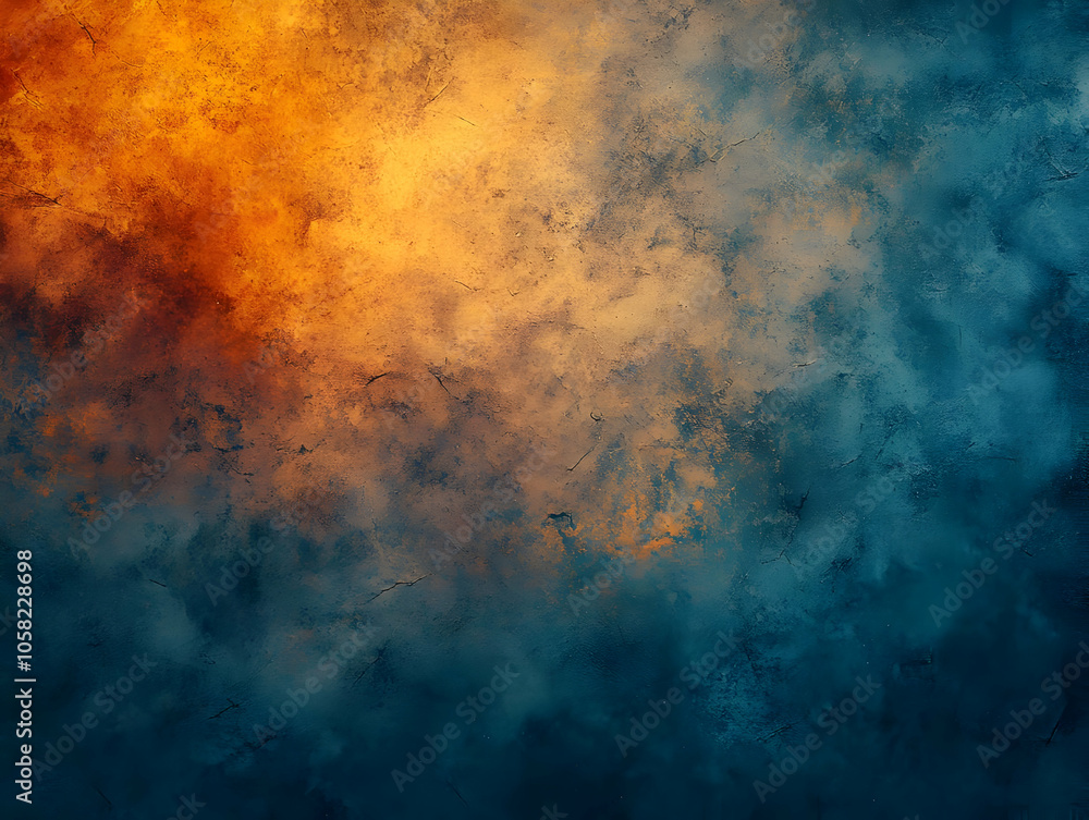 Abstract Background Texture Blue Orange Abstract Background Texture Blue Orange