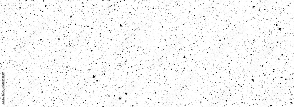 Black and white dirty dot seamless pattern. Grunge dripped sprinkles, particles, dust or splashes wallpaper. Distress noise grain repeated background. Random mottled gritty overlay texture. Vector Black and white dirty dot seamless pattern. Grunge dripped sprinkles, particles, dust or splashes wallpaper. Distress noise grain repeated background. Random mottled gritty overlay texture. Vector