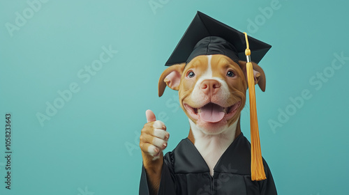 Proud Graduate Pup: Adorabl...