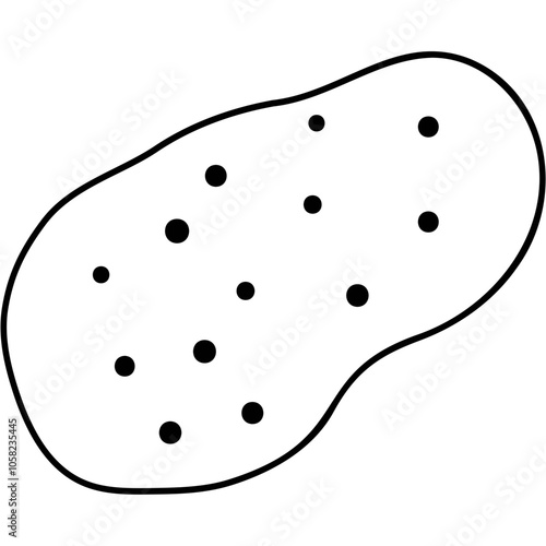 Potato Raw Icon