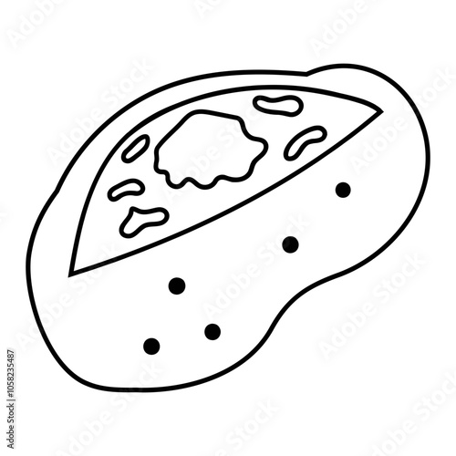Stuffed Potato Icon