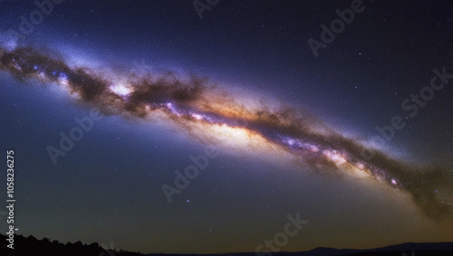 aurora borealis in the mountains