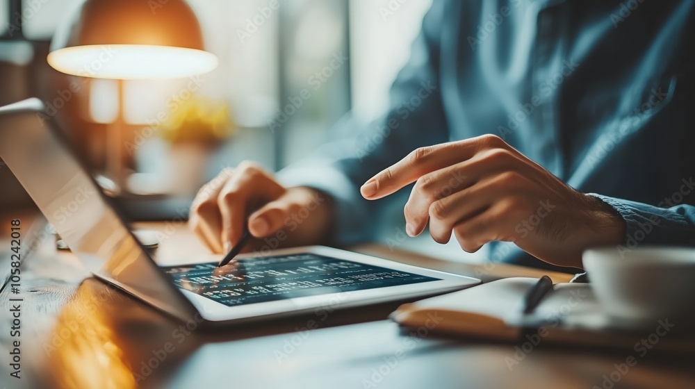 Business Analyst Engaging with Financial Data Business Analyst Engaging with Financial Data