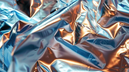 Blurry metallic background for design and decoration concept. photo