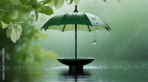 rain in the rain