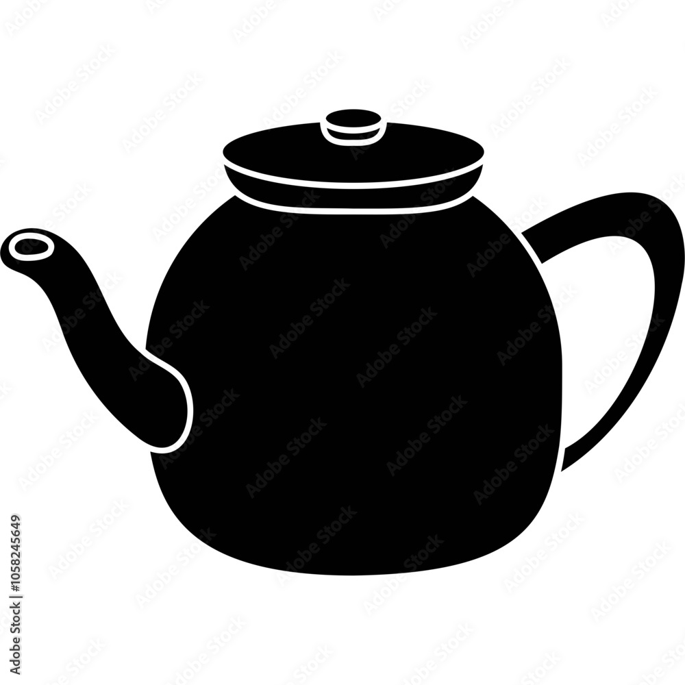 Obraz premium Tea Kettle Icon