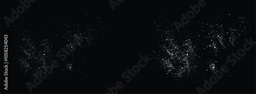 Winter snowfall isolated snowflakes transparent illustration background. snow flakes snowfall