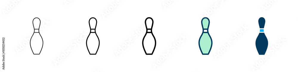 Bowling icon logo design. bowling ball and pin sign and symbol. Bowling icon logo design. bowling ball and pin sign and symbol.