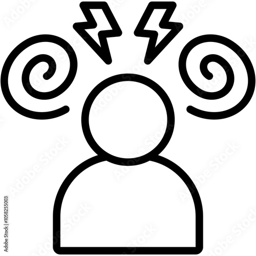 Dizziness Icon