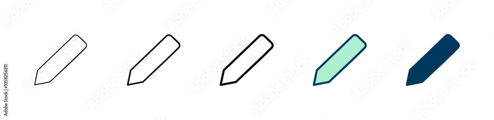 Pencil icon logo design. pen sign and symbol. edit icon vector Pencil icon logo design. pen sign and symbol. edit icon vector