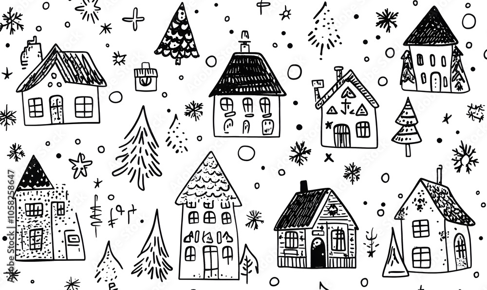 Joyful Christmas and New Year Collection: Santa, Festive Animals, Whimsical Decorations, Cozy Holiday Scenes, and Playful Winter Elements on White Background Joyful Christmas and New Year Collection: Santa, Festive Animals, Whimsical Decorations, Cozy Holiday Scenes, and Playful Winter Elements on White Background