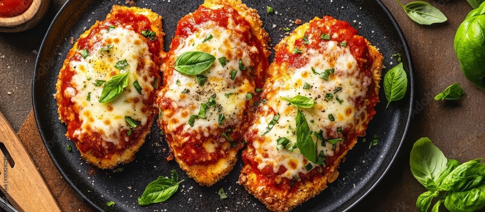A classic chicken parmesan recipe made with love and fresh ingredients. A classic chicken parmesan recipe made with love and fresh ingredients.